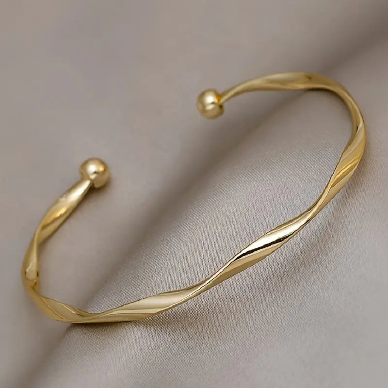 Adjustable Open Cuff Bracelet