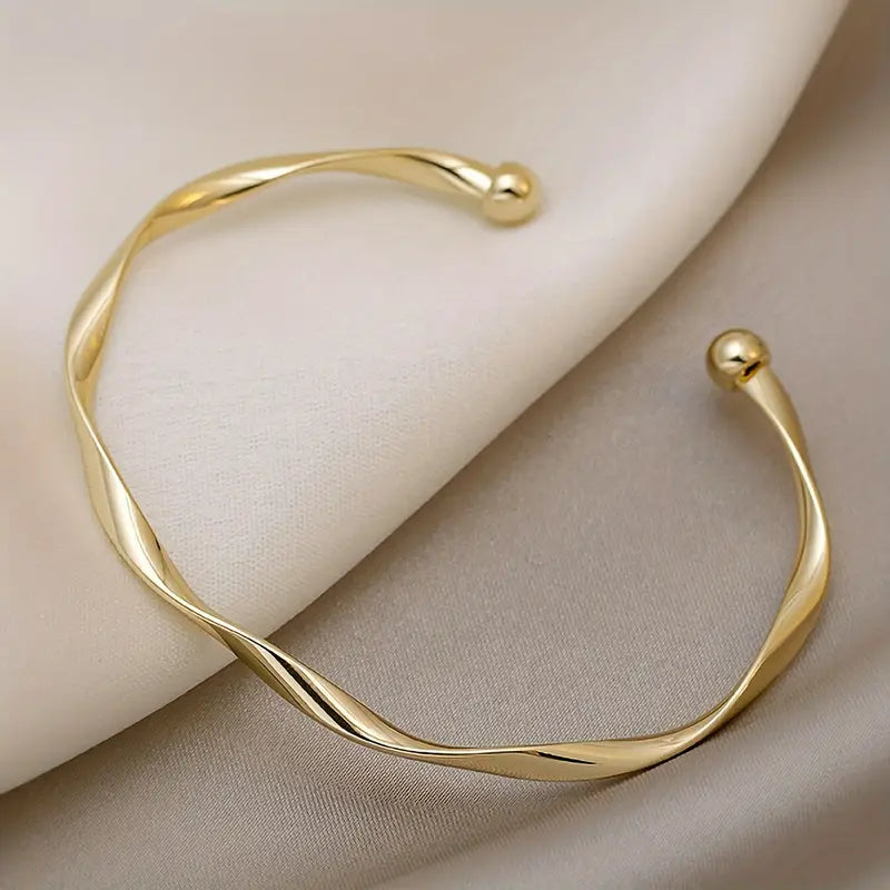 Adjustable Open Cuff Bracelet